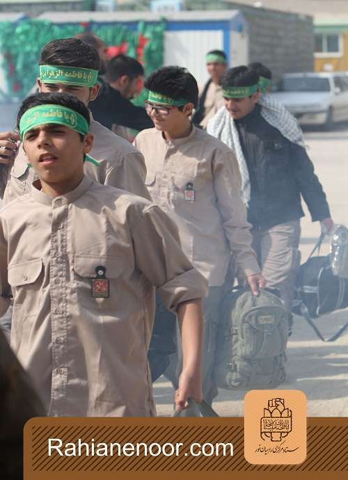 گزارش تصویری/اعزام دانش آموزان خادم الشهداء به یادمان طلائیه