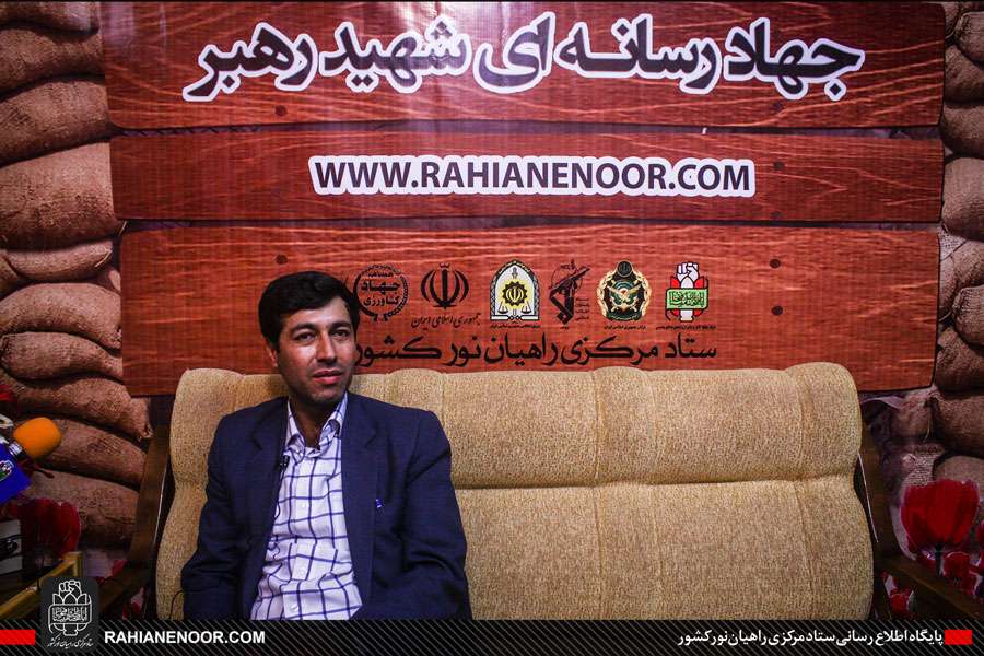 بازدید رئیس حوزه هنری کردستان از جهاد رسانه ای شهید رهبر