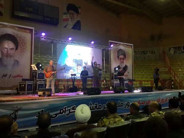 اجرای حامد زمانی در کرمانشاه به مناسبت سالروز عملیات مرصاد