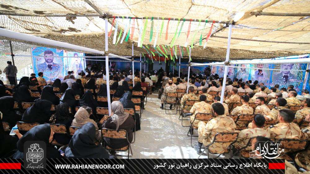 مراسم بزرگداشت شهدای منطقه عملیاتی حاج عمران در یادمان تمرچین برگزار شد