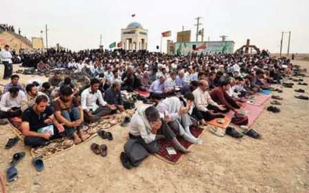 مراسم قرائت دعای عرفه در یادمان قلاویزان شهرستان مهران برگزار می‌شود