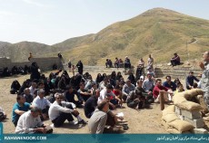 بازدید هیئات مذهبی استان قم از یادمان بلفت و دوپازا