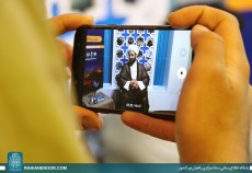 بازدید حجت الاسلام بی‌آزار تهرانی از جهاد رسانه ای شهید رهبر