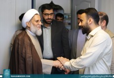 بازدید حجت الاسلام حسنی نماینده ولی فقیه در ارتش
