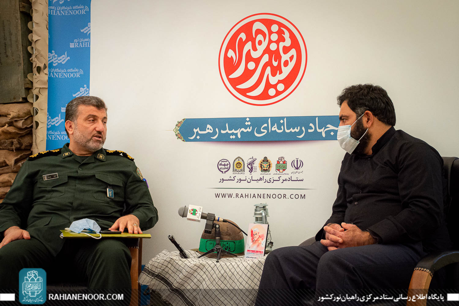 مصاحبه سرهنگ بایرامی با جهاد رسانه شهید رهبر