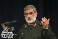 فرمانده نیروی قدس سپاه: ممکن است از داخل آمریکا پاسخ ترور شهید سلیمانی را بدهند