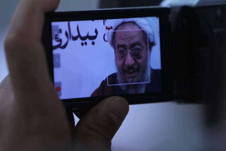 حضور آیت الله مقتدایی پادگان شهید محمودوند اهواز
