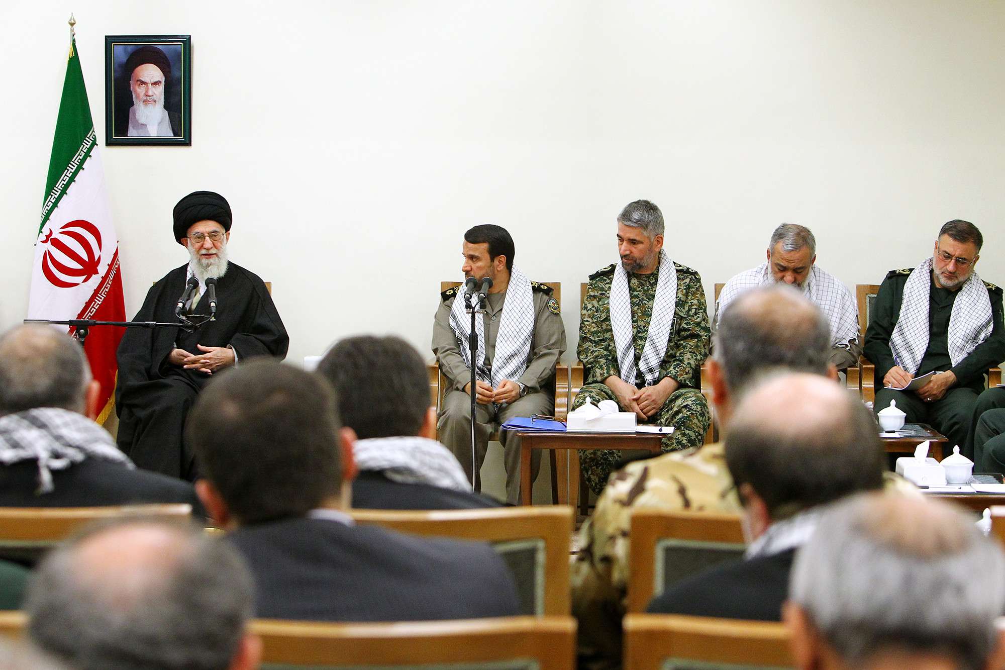 دیدار دست اندرکاران راهیان نور با رهبر انقلاب
