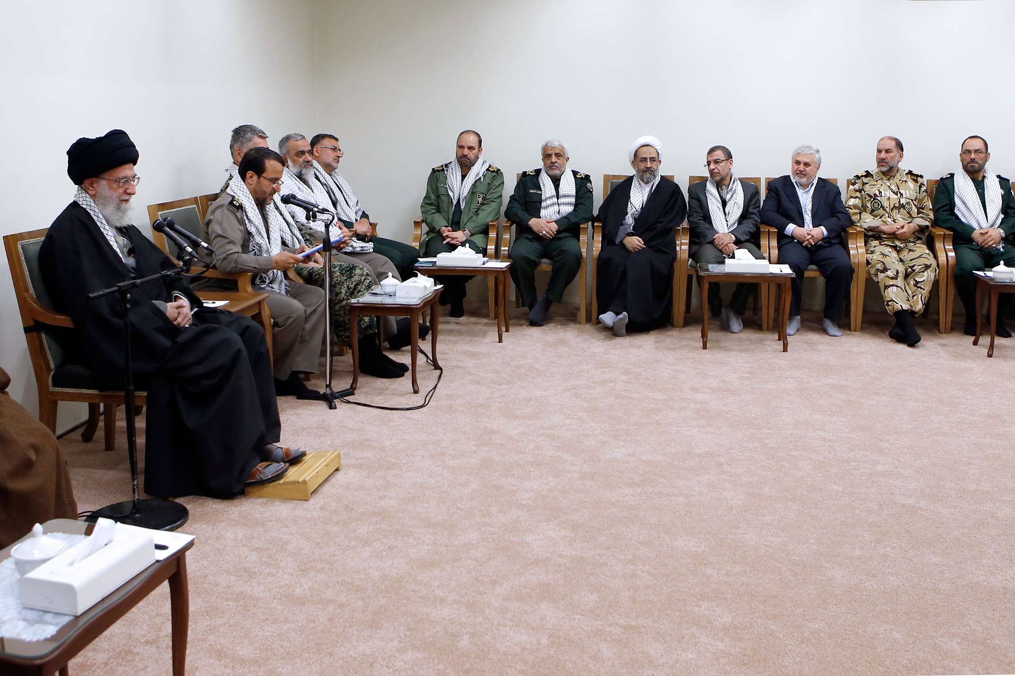دیدار دست اندرکاران راهیان نور با رهبر انقلاب