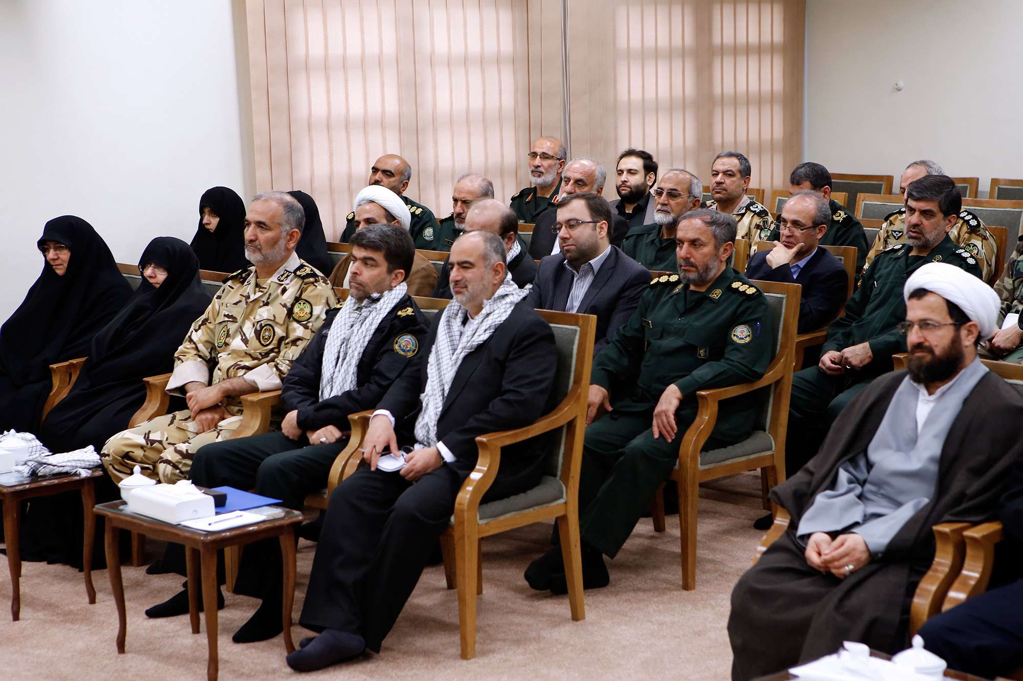 دیدار دست اندرکاران راهیان نور با رهبر انقلاب