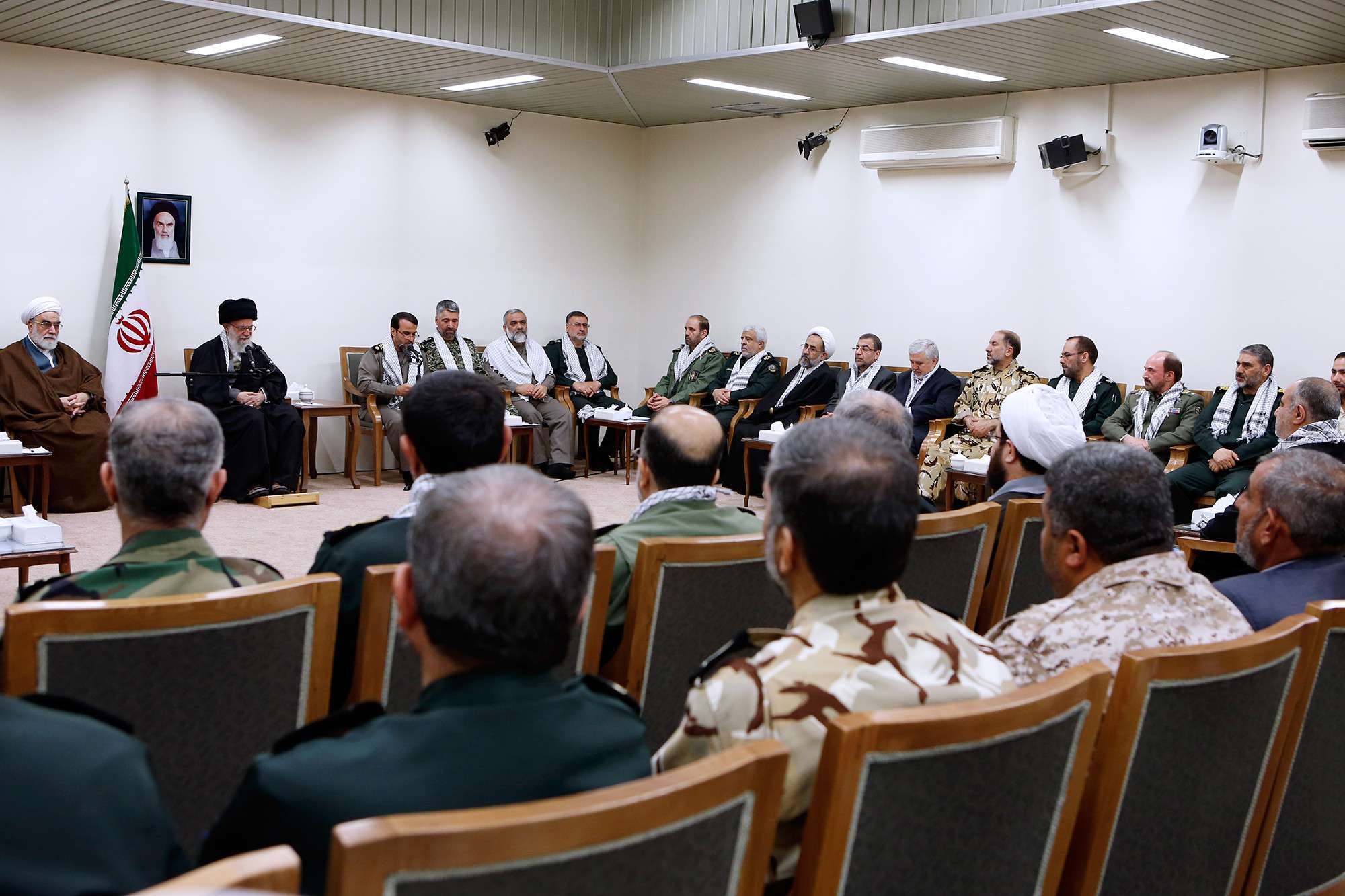 دیدار دست اندرکاران راهیان نور با رهبر انقلاب