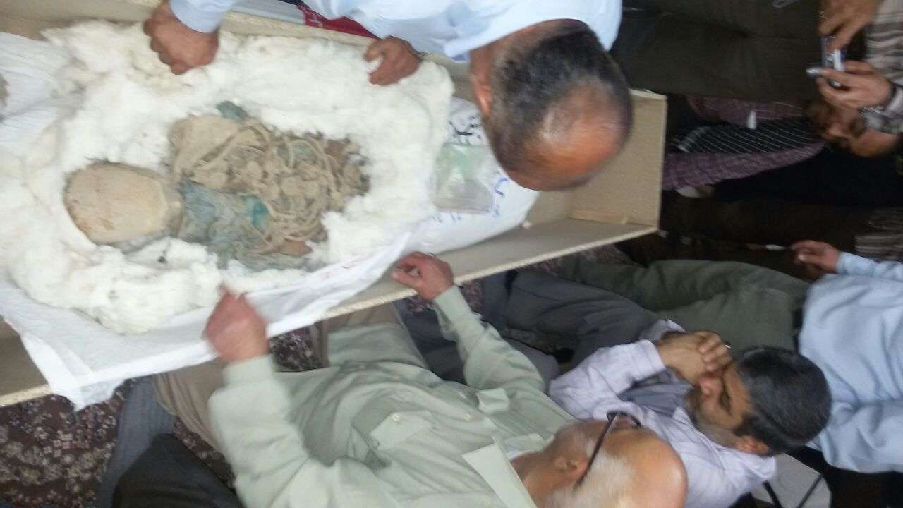 شهید حسینعلی بایمانی نژاد در خانه ابدی