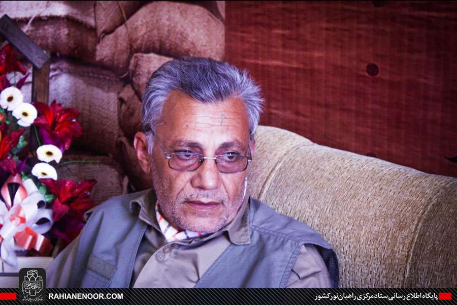 گزارش تصویری/ حضور عبدالله جعفری از مؤسسین سازمان پیشمرگان مسلمان کرد در مرکز جهاد رسانه ای شهید رهبر