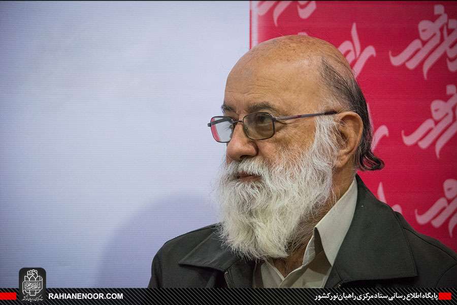 مهندس مهدی چمران در بازدید از جهاد رسانه ای شهید رهبر