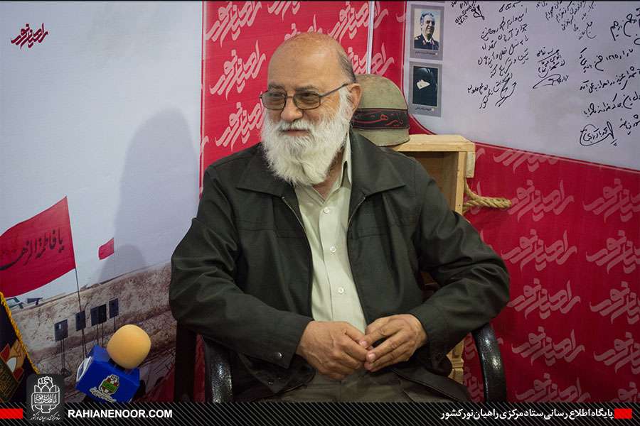 مهندس مهدی چمران در بازدید از جهاد رسانه ای شهید رهبر