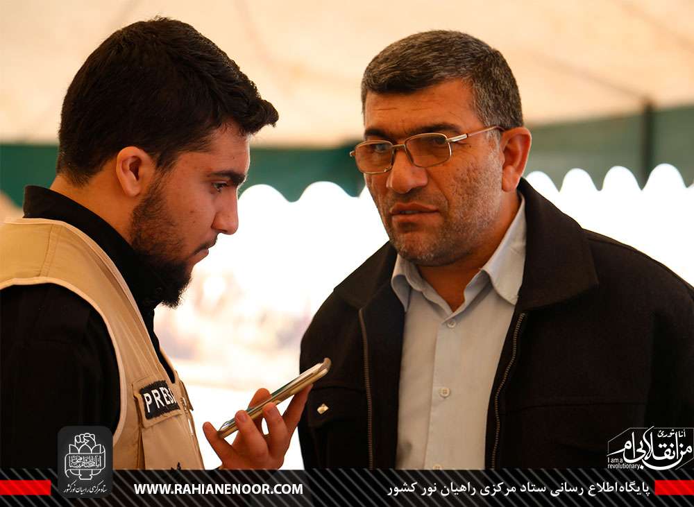 ما بدنبال این هستیم که روحیه و فرهنگ شهادت را در این دانش آموزان پرورش بدهیم.