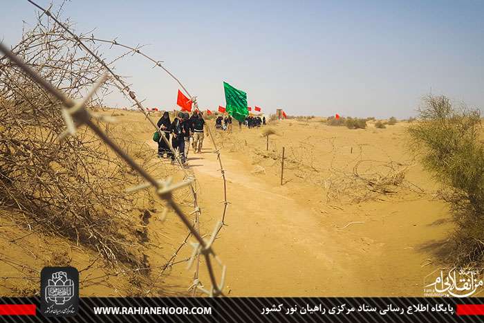 گزارش تصویری/حضور پر شور مردمی در ظهر عاشورا فکه  96