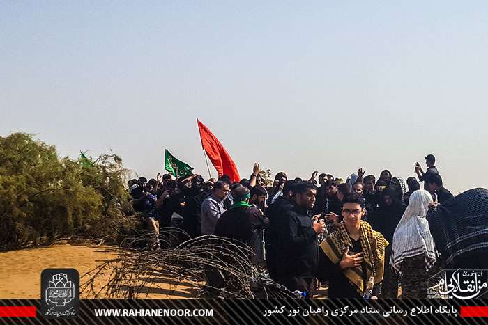 گزارش تصویری/حضور پر شور مردمی در ظهر عاشورا فکه 96