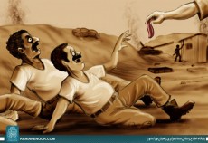 زبان فرمانده عراقی در دستان شاهرخ/عملیات روانی با کله پارچه +عکس