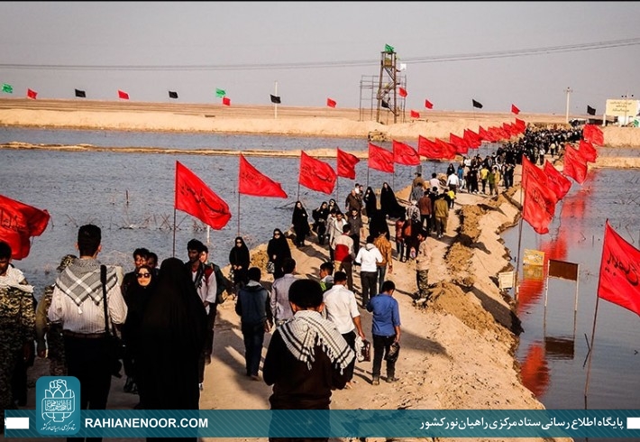 راهیان نور جلوه ای از نور اسلام است