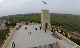 بازدید دانشجویان دانشگاه فرهنگیان مشهد در یادمان دهلاویه