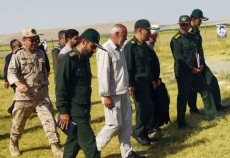 حضور فرمانده سپاه استان آذربایجان‌ غربی در یادمان شهید بروجردی