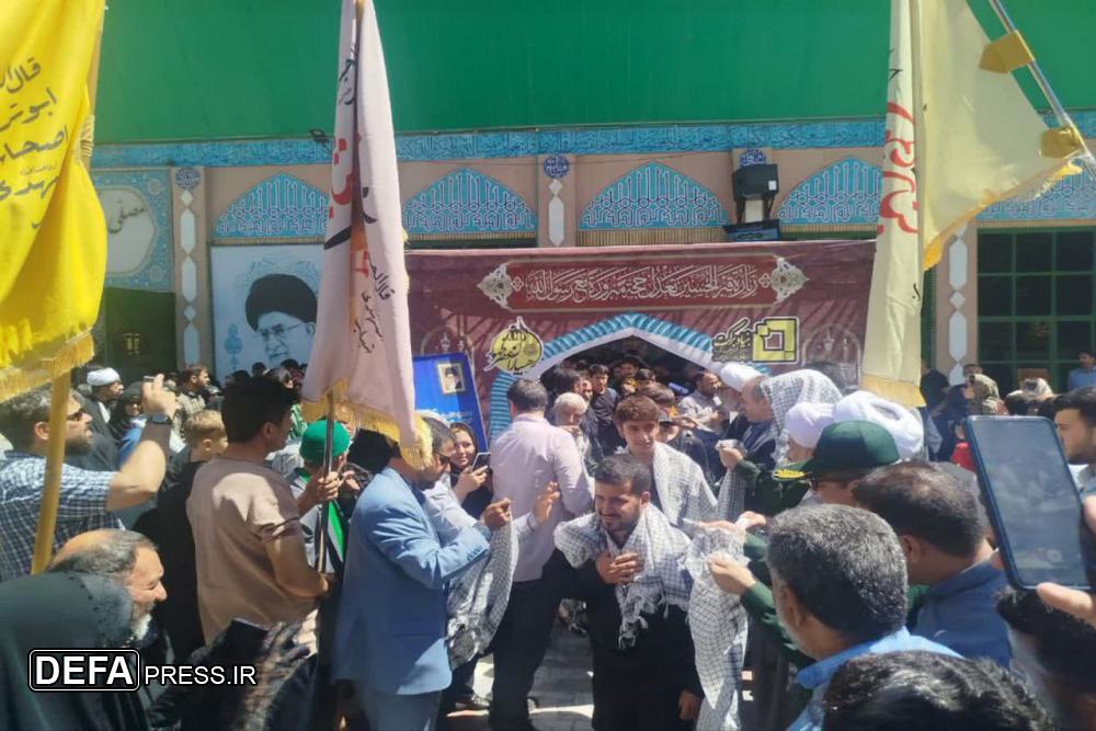 تصاویر/اعزام کاروان راهیان نور دانش آموزی شهرستان بجنورد به مناطق عملیاتی غرب کشور  