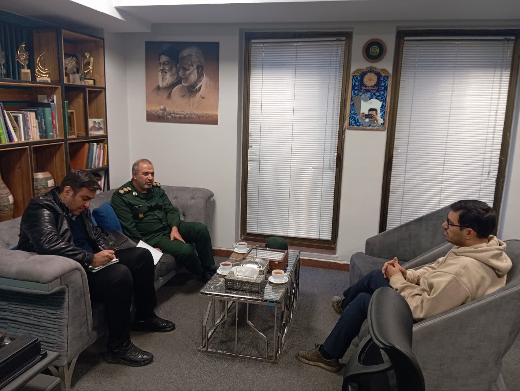 جلسه هم افزایی برنامه های فرهنگی هنری راهیان نور برگزار شد